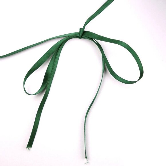 Baccarat heart choker Green crystal/K18 yellow gold heart 4.8g Women - Picture 5 of 10